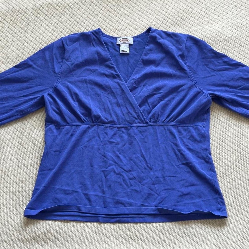Vintage Talbots 3/4 length sleeve top